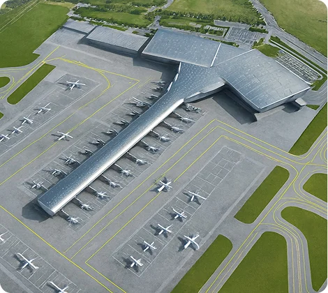 Expanded smart airport infrastructure with integrated asset information models ensuring reliable, operations-ready data.